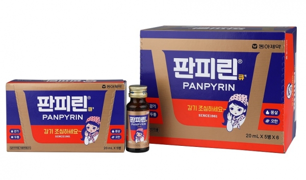 감기약 '판피린' 패키지 디자인 (사진=동아제약)