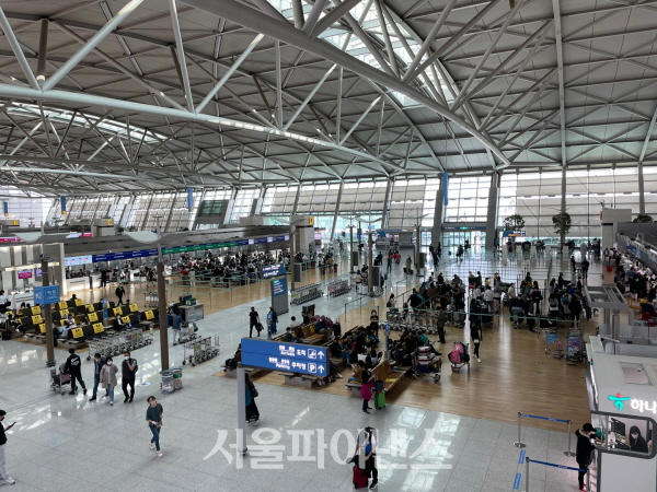인천국제공항 제1터미널 전경. (사진=주진희 기자)
