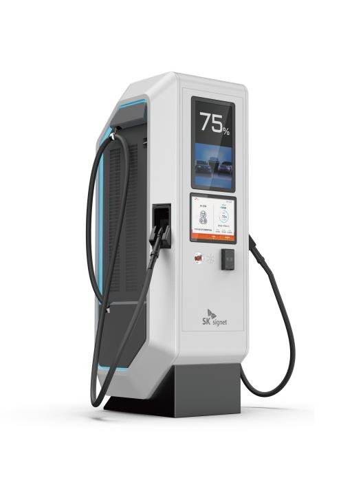 SK시그넷이 개발한 전기차용 초급속 충전기 (사진=SK시그넷)