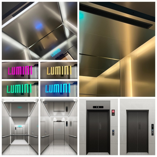 브론즈상을 수상한 롯데건설의 루미니 엘리베이터 디자인 (사진=롯데건설)