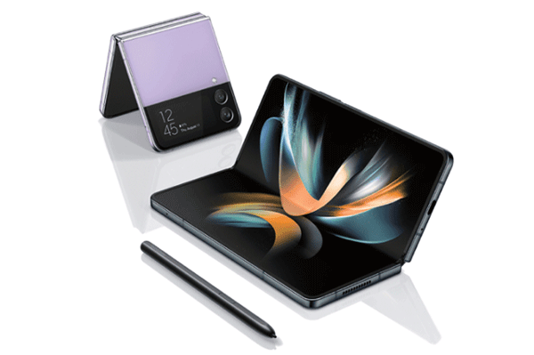 삼성전자의 새 폴더블 스마트폰 '갤럭시 Z 폴드4'와 '갤럭시 Z 플립4' (사진=11번가) 