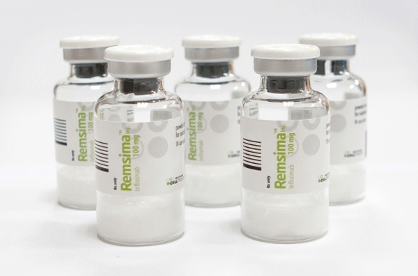 류마티스 관절염 치료제 '휴미라'의 바이오시밀러(바이오 의약품 복제약) '램시마'. (사진=셀트리온)