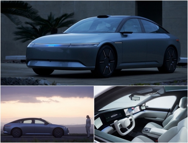 지난해 혼다와 합작사 소니-혼다 모빌리티를 설립한 일본 소니가 미국에서 열리는 소비자가전박람회 CES 2023에서 자율주행 목표 전기차 '아필라'를 2025년 출시한다고 밝혔다. (사진=소니혼다모빌리티 홈페이지)