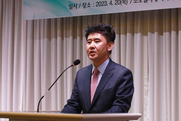 이동욱 한국디스플레이산업협회 부회장. (사진=한국디스플레이산업협회)