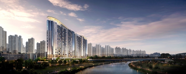 이문삼익리모델링 투시도 (사진=KCC건설)