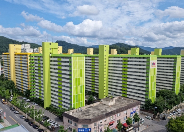 화순 사랑으로 부영 아파트 전경. (사진=부영건설)