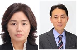 (왼쪽부터) 임연숙 Sh수협은행 금융소비자보호본부장, 도문옥 투자금융본부장. (사진=Sh수협은행)