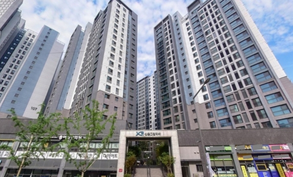 기존 '신촌 그랑자이'에서 지난해 '마포 그랑자이'로 이름을 바꾼 아파트 단지. (사진=네이버)