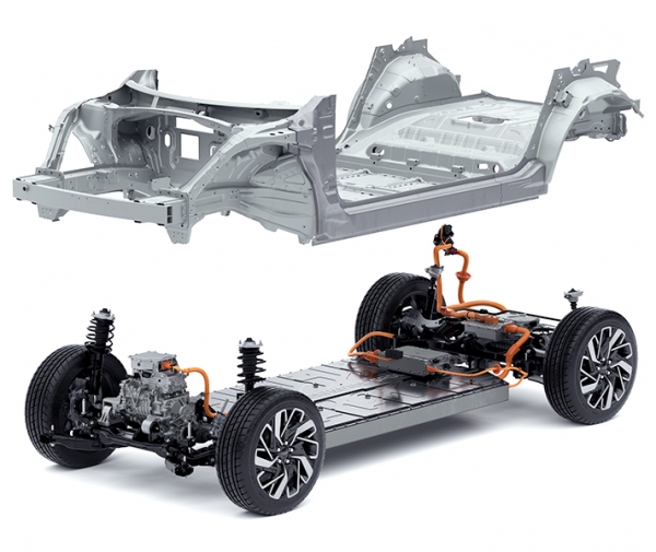 현대차 전동화 모델 전용 플랫폼 E-GMP (사진= 현대차 제네시스)