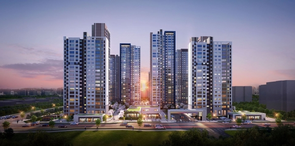고양 장항 아테라 투시도 (사진=금호건설)