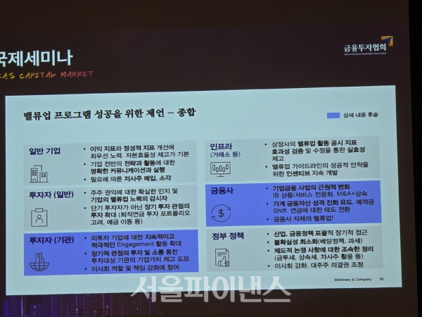 전 파트너의 발표 내용.