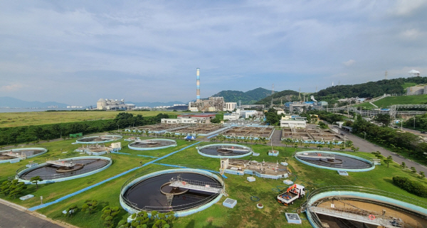 AI 솔루션 적용한 SK에코플랜트 수처리시설 전경. (사진=SK에코플랜트)