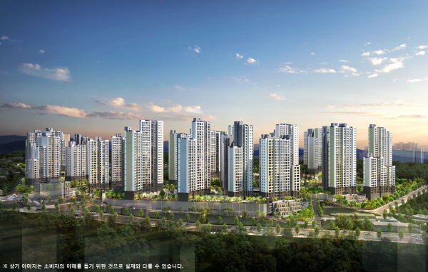 '산성역 헤리스톤' 투시도. (사진=대우건설)