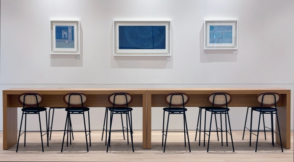 Ap, Art(앞, 아트) 키워드가 적용된 평택 브레인시티 한신더휴 견본주택. (사진=한신공영)