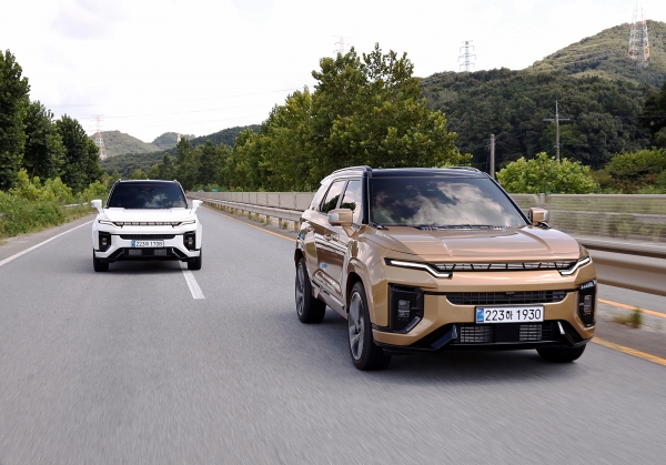 액티언 주행 (사진=KG모빌리티)