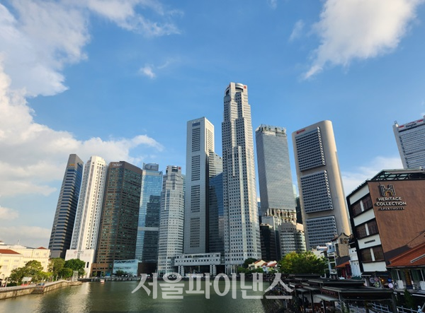 싱가포르 중심업무지구 (사진=김현경 기자)