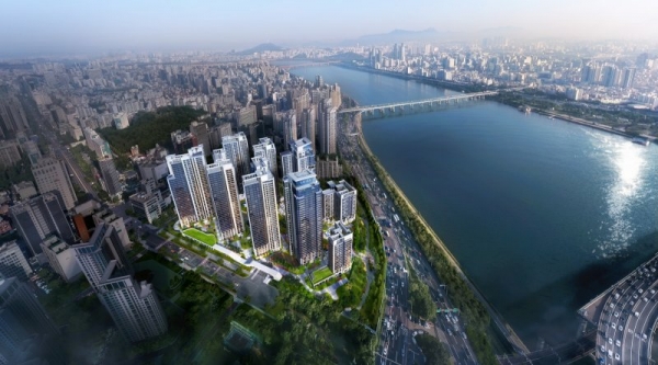 청담 르엘 조감도. (사진=롯데건설)