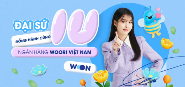 베트남우리은행이 모행에 이어 가수 아이유를 브랜드 홍보대사로 위촉했다. (사진=베트남우리은행)