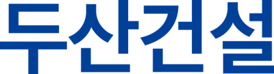 두산건설 CI.