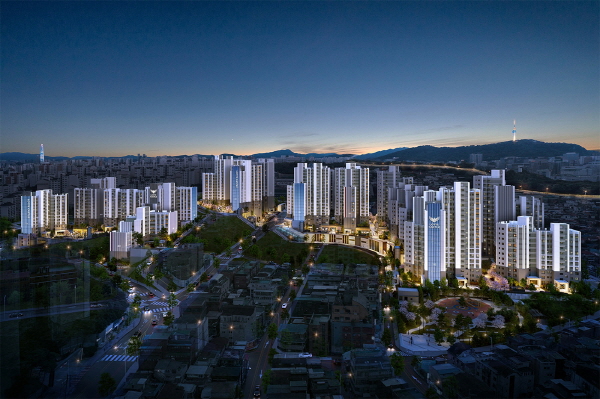 '창경궁 롯데캐슬 시그니처' 투시도. (사진=롯데건설)