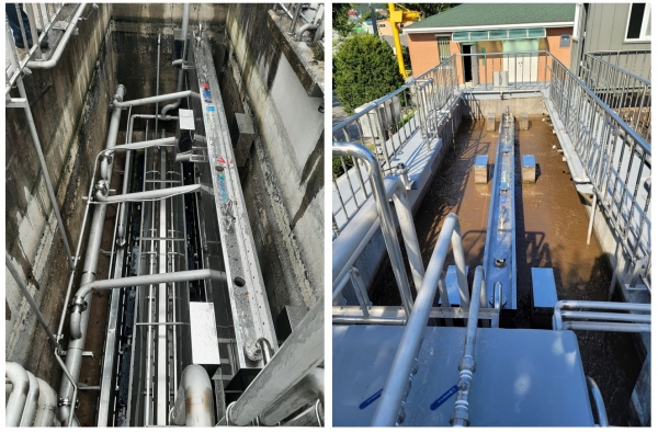 GK-SBR공법이 적용된 경주 의곡 공공하수처리시설 (사진=금호건설)