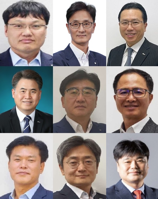 신규 추천된 신한금융그룹 계열사 CEO 후보들. (윗줄 왼쪽부터) 박창훈 신한카드 사장, 이선훈 신한투자증권 사장, 전필환 신한캐피탈 사장. (가운데줄 왼쪽부터) 이희수 제주은행장, 채수웅 신한저축은행 사장, 민복기 신한DS 사장. (아랫줄 왼쪽부터) 김정남 신한펀드파트너스 사장, 임현우 신한리츠운용 사장, 박선배 신한벤처투자 사장 후보자 (사진=신한금융그룹)