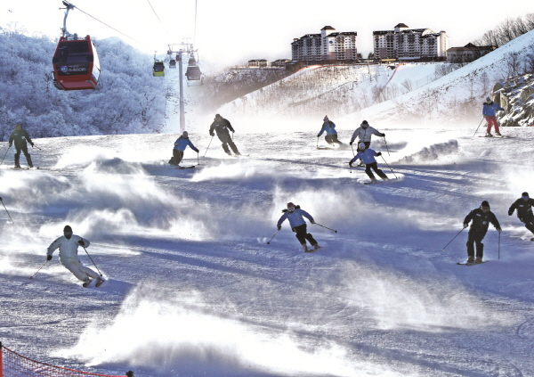 오투리조트 스키장 전경. (사진=부영그룹)
