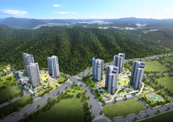 '광명학온 S2~S3블록 민간참여 공공주택사업' 조감도(사진=금호건설)