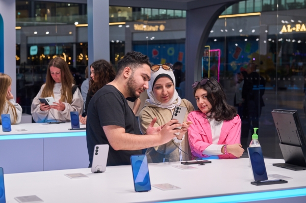 두바이 더베이 페스티벌 시티몰에 위치한 갤럭시 익스피리언스 스페이스. (사진=삼성전자)