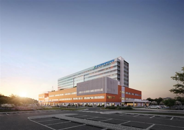 군산 전북대학교병원 투시도 (사진=동부건설)