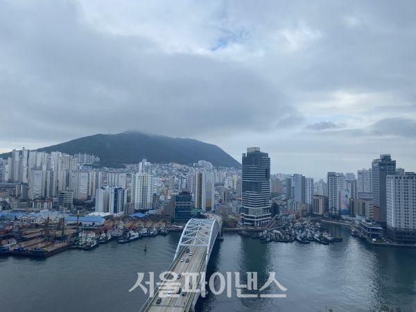 부산 시내 전경 (사진=오세정 기자)