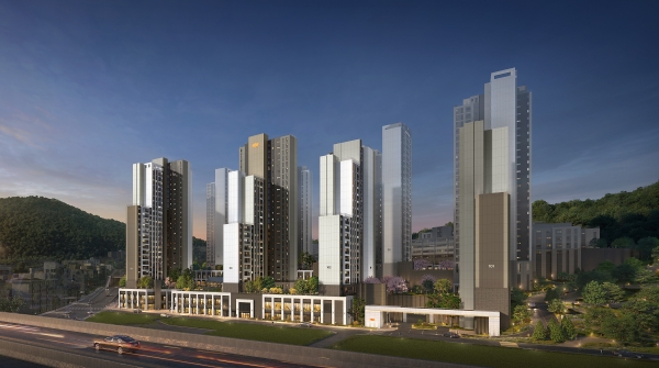 _e편한세상 연희_ 단지 투시도 (사진=DL이앤씨)