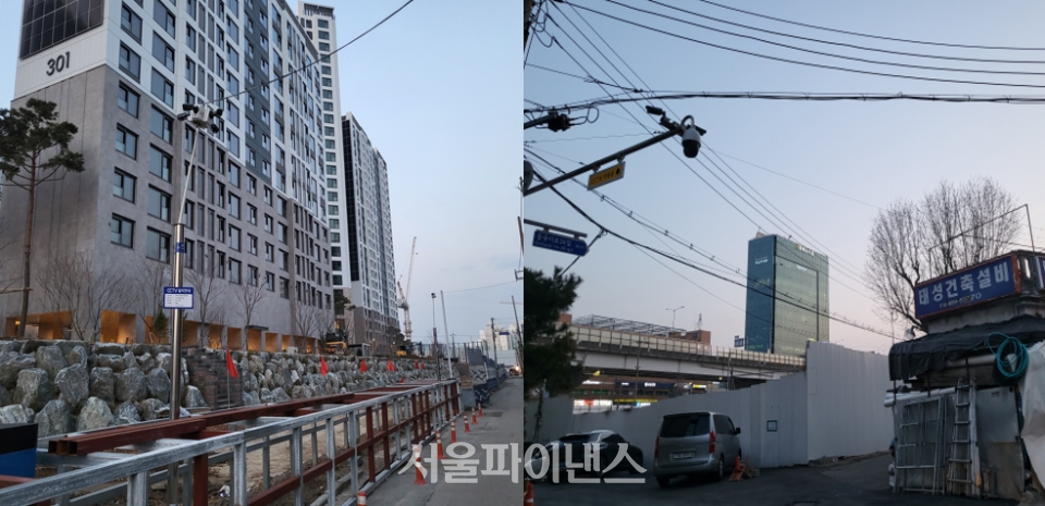 장위 4구역 일대 모습 (사진=김예온 기자)