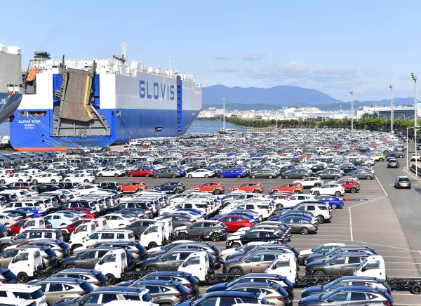 현대차 울산공장 수출선적부두 (사진=현대자동차그룹)