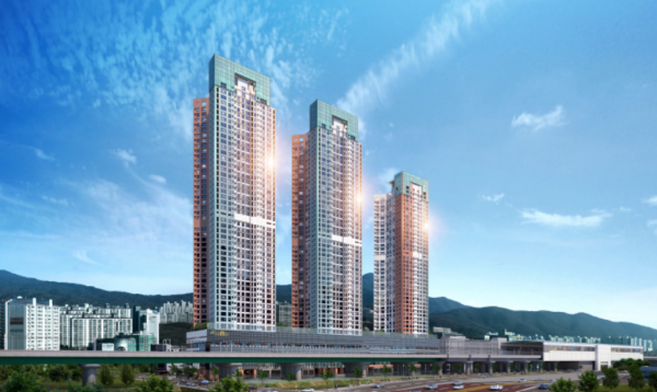 두산위브더제니스 평내호평역 N49 근접투시도 (사진=두산건설)