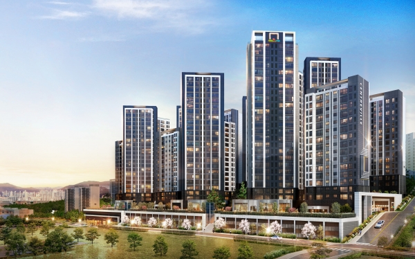 고척동 모아타운 가로주택 정비사업 투시도 (사진=동부건설)