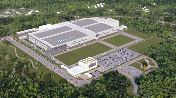 금양 3억셀 2차전지 생산시설 조감도. (사진=동부건설)