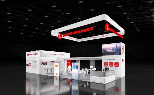 롯데바이오로직스 2025 바이오 인터내셔널 컨벤션 부스 조감도 (사진=롯데바이오로직스)