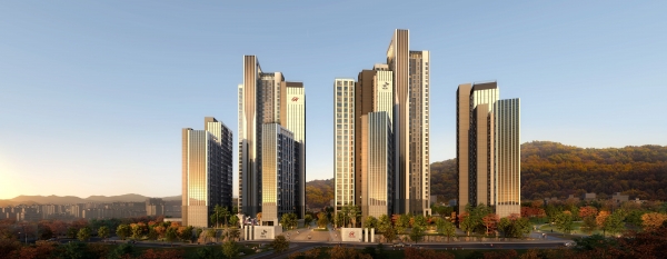 면목7구역 재개발 투시도 (사진=SK에코플랜트)