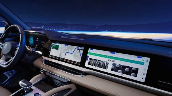 르노 그랑 콜레오스 오픈알 파노라마 스크린 (사진=르노코리아)