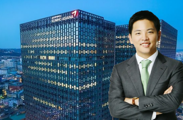 금호건설 본사와 박세창 부회장. (사진=금호건설)