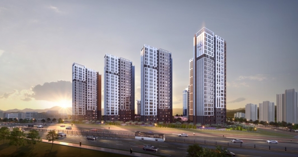 고덕 자연앤 하우스디 투시도.(자료=경기주택도시공사)