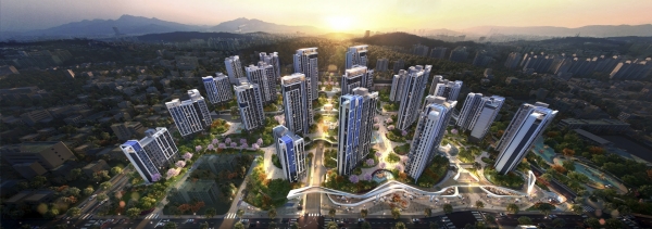 미아9-2구역 재건축 조감도. (사진=현대건설)