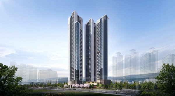 '쌍용 더 플래티넘 서면' 투시도.(사진=쌍용건설)