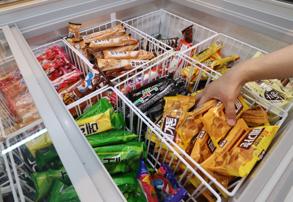 지난 7일 서울 한 편의점에 진열된 아이스크림. (사진=연합뉴스)