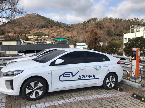 전기자동차. (사진=완도군)