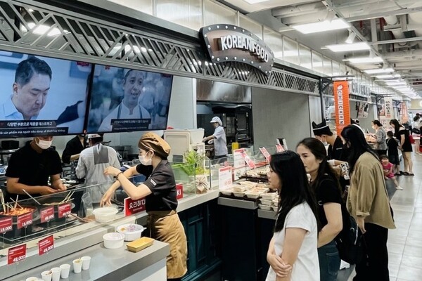 베트남 롯데마트 하노이센터점 '요리하다 키친' 전경. (사진=롯데마트)