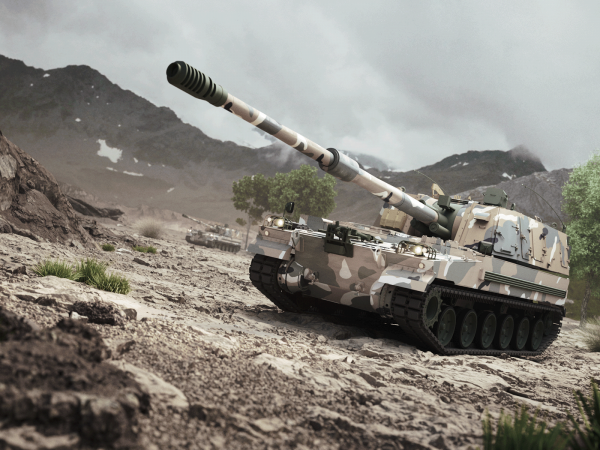 국내 방산 업계가 올해 2분기 역대급 실적을 달성했다. 사진은 한화에어로스페이스 K9 자주포 (사진=한화에어로스페이스)