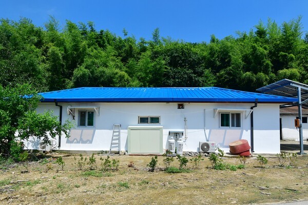 주거환경 개선사업 시공을 마친 허경 선생 후손의 주택 전경. (사진=SK이노베이션)