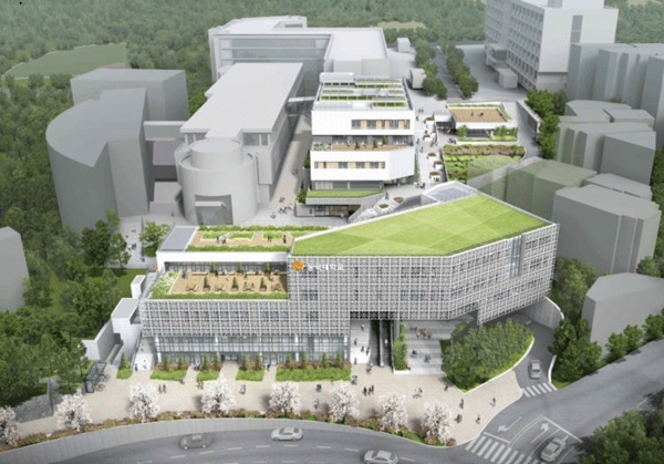 동국대 로터스관 신축공사 조감도  (사진=동부건설)